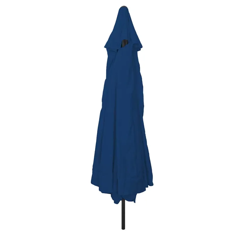 Sodo skėtis Azurblau 394 x 394 x 248 cm Poliesteris ir plienas