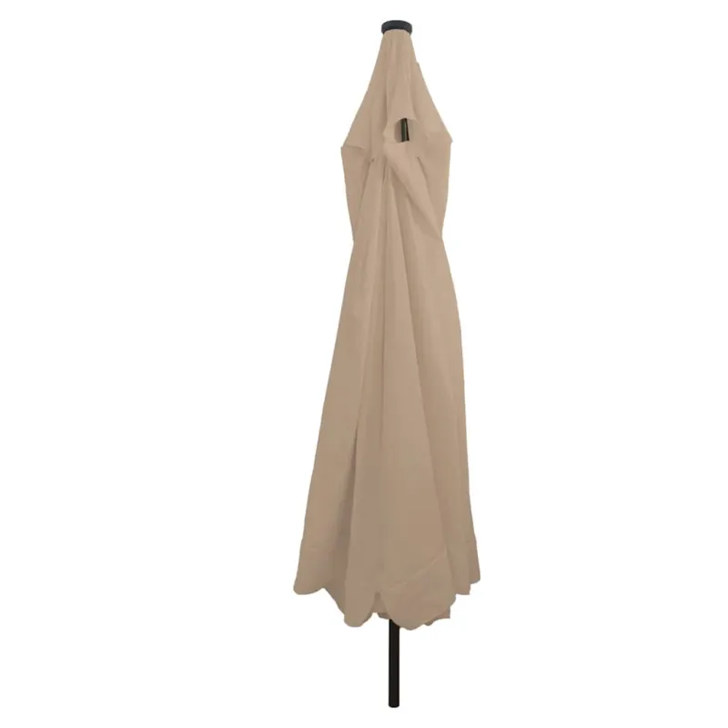 Sodo skėtis Taupe 395 x 395 x 245 cm Poliesteris