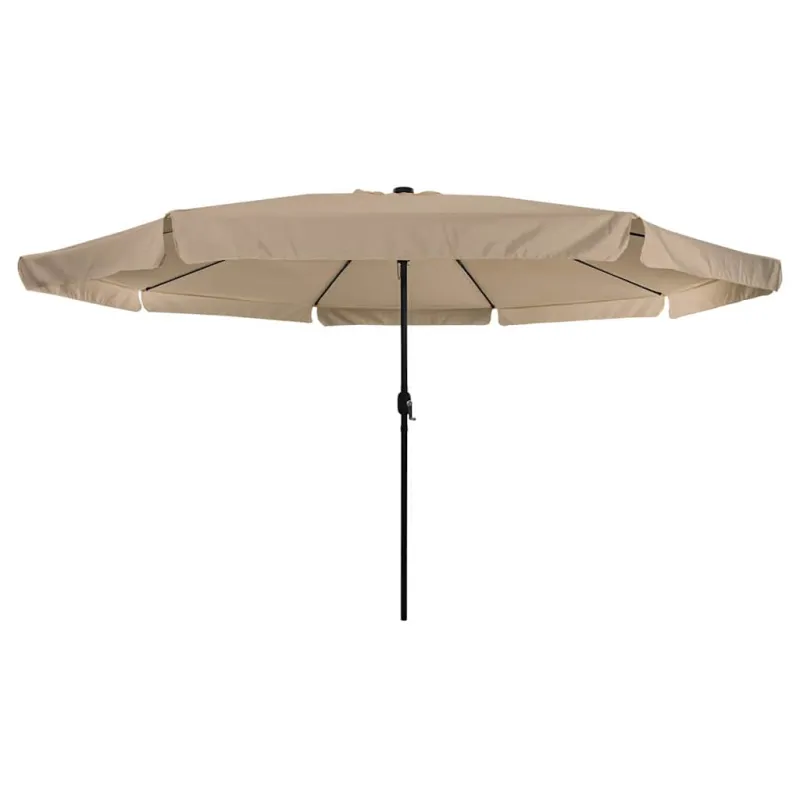 Sodo skėtis Taupe 395 x 395 x 245 cm Poliesteris