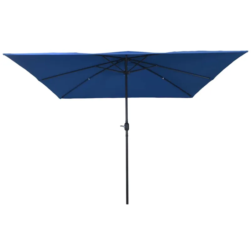 Sodo skėtis Azurblau 295 x 295 x 245 cm Poliesteris ir plienas