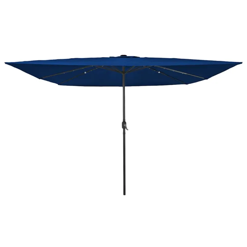 Sodo skėtis Azurblau 295 x 295 x 245 cm Poliesteris ir plienas