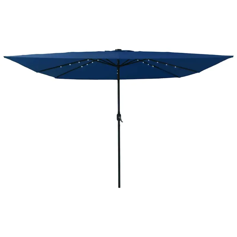 Sodo skėtis Azurblau 295 x 295 x 245 cm Poliesteris ir plienas