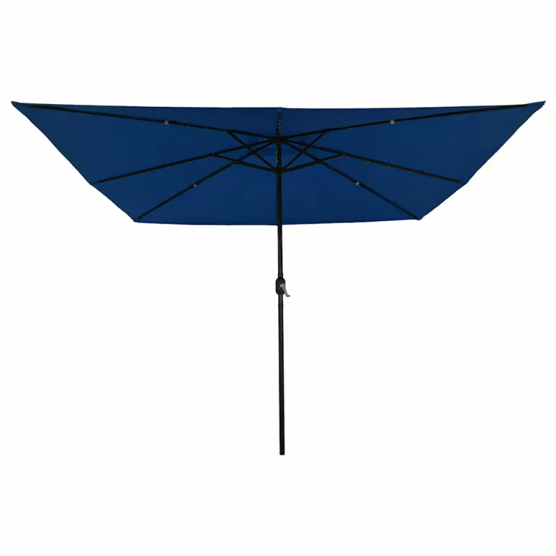Sodo skėtis Azurblau 295 x 295 x 245 cm Poliesteris ir plienas