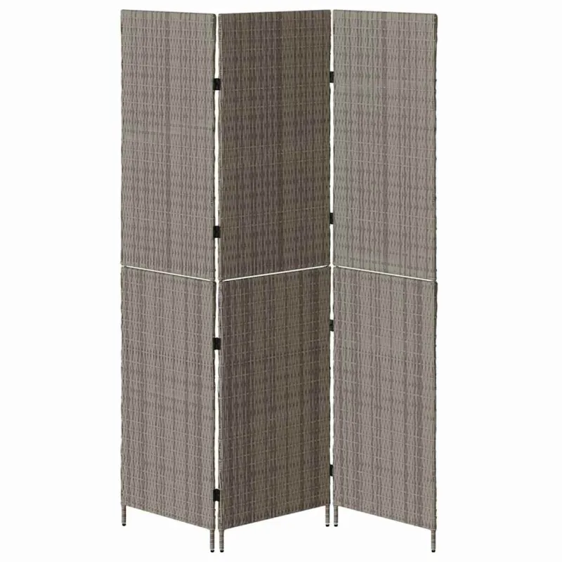 Kambario pertvara Pilka 146 x 180 cm poliratanas
