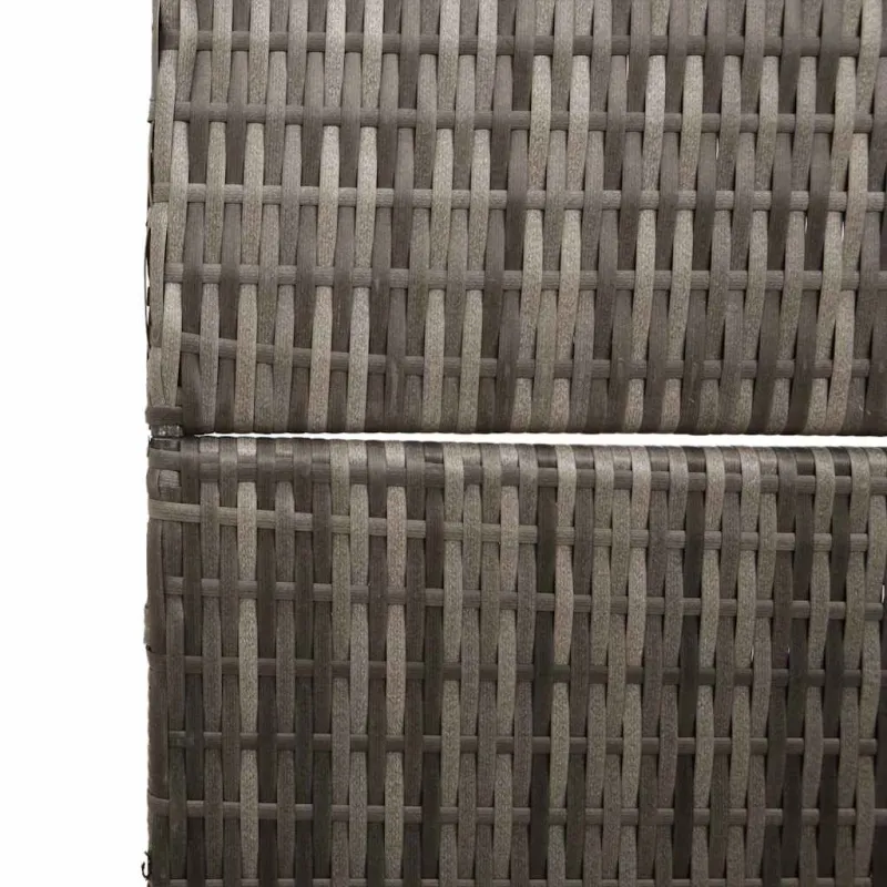 Kambario pertvara Pilka 146 x 180 cm poliratanas