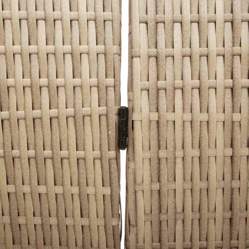 Kambario pertvara Smėlio 292 x 180 cm poliratanas