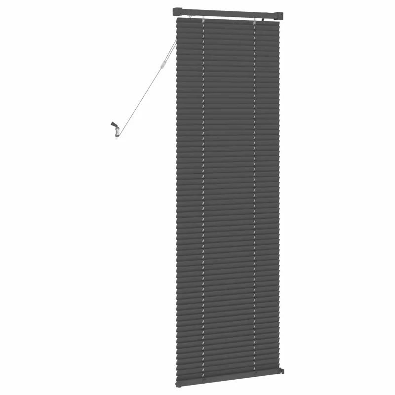 Venecijos žaliuzės Sidabrinė Pilka 150 x 60 cm 25 mm PVC