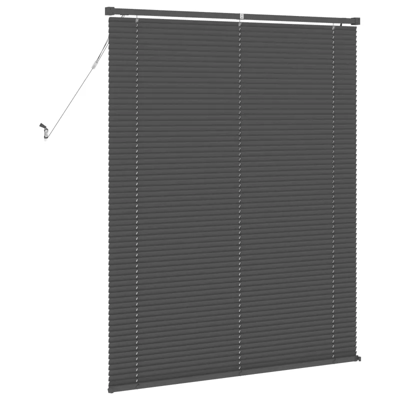 Venecijos žaliuzės Sidabrinė Pilka 150 x 120 cm 25 mm PVC