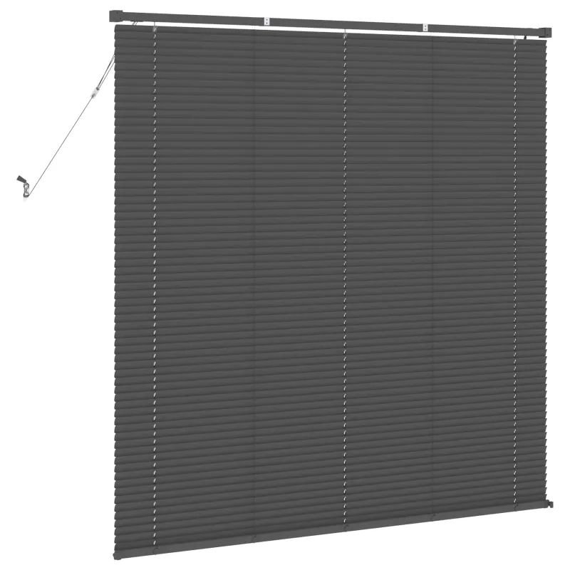 Venecijos žaliuzės Sidabrinė Pilka 150 x 150 cm 25 mm PVC
