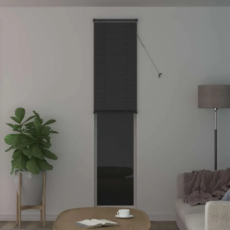 Venecijos žaliuzės Sidabrinė Pilka 213 x 40 cm 25 mm PVC
