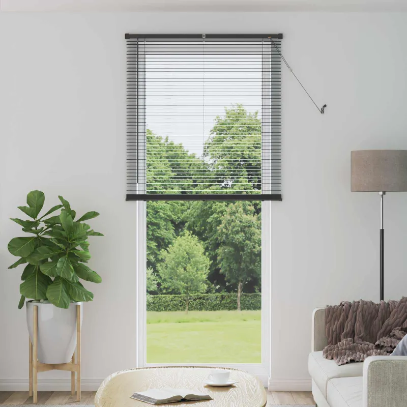 Venecijos žaliuzės Sidabrinė Pilka 213 x 90 cm 25 mm PVC