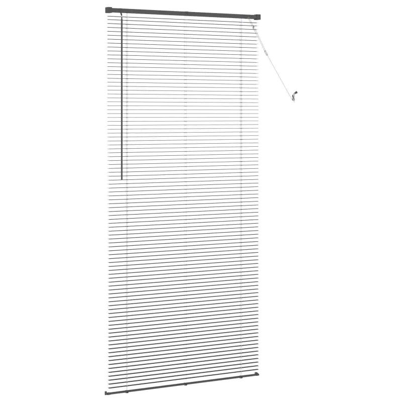 Venecijos žaliuzės Sidabrinė Pilka 213 x 90 cm 25 mm PVC