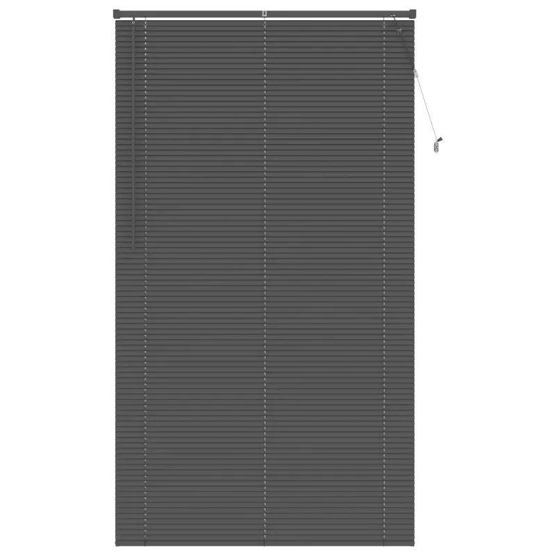 Venecijos žaliuzės Sidabrinė Pilka 213 x 120 cm 25 mm PVC