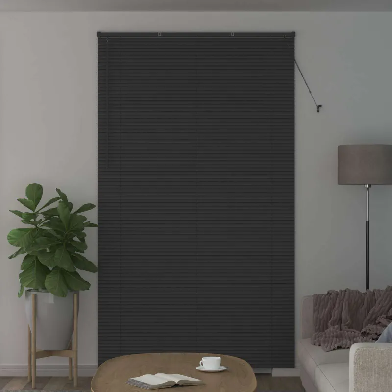 Venecijos žaliuzės Sidabrinė Pilka 213 x 140 cm 25 mm PVC
