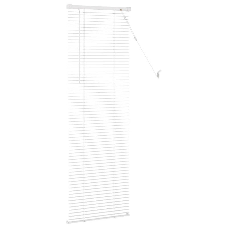 Venecijos žaliuzės Baltas 150 x 50 cm 25 mm PVC