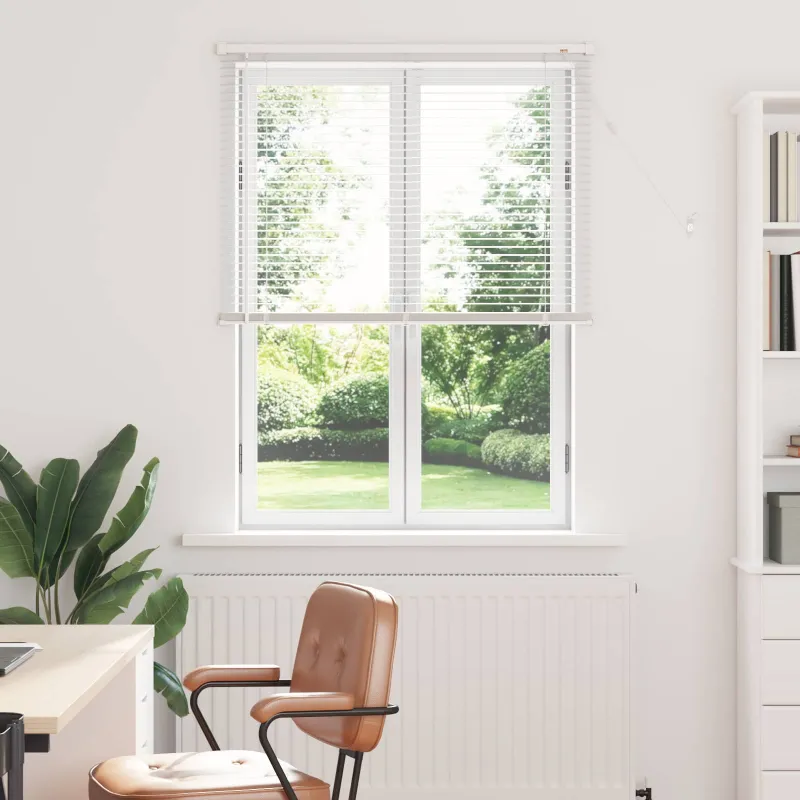 Venecijos žaliuzės Baltas 150 x 80 cm 25 mm PVC