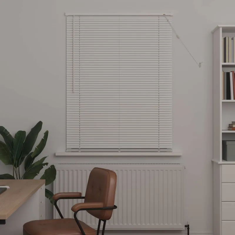 Venecijos žaliuzės Baltas 150 x 90 cm 25 mm PVC