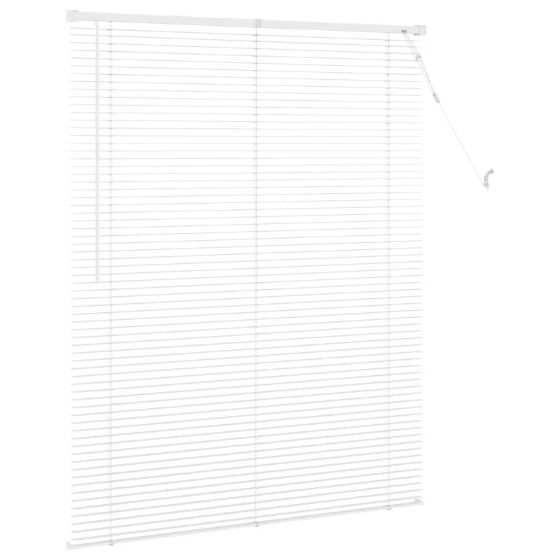 Venecijos žaliuzės Baltas 150 x 110 cm 25 mm PVC