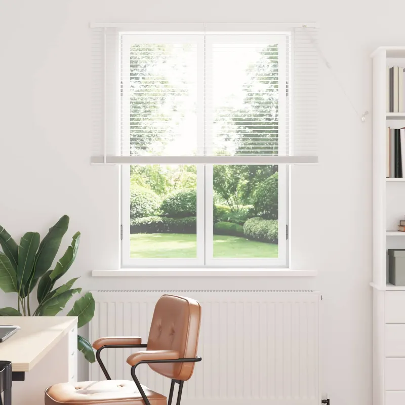 Venecijos žaliuzės Baltas 150 x 120 cm 25 mm PVC