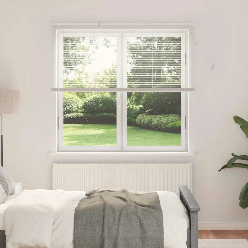 Venecijos žaliuzės Baltas 150 x 130 cm 25 mm PVC