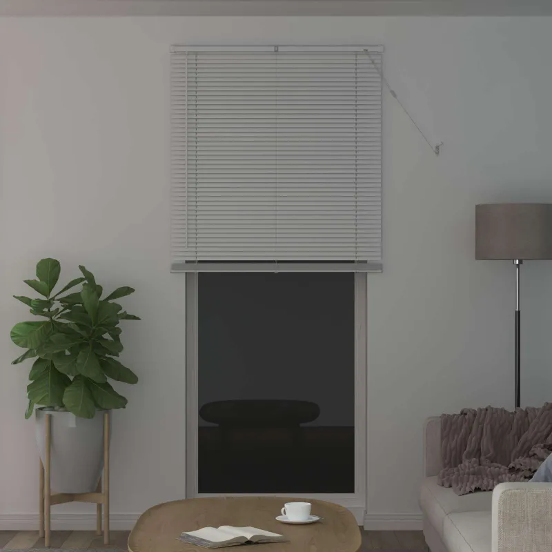 Venecijos žaliuzės Baltas 213 x 100 cm 25 mm PVC