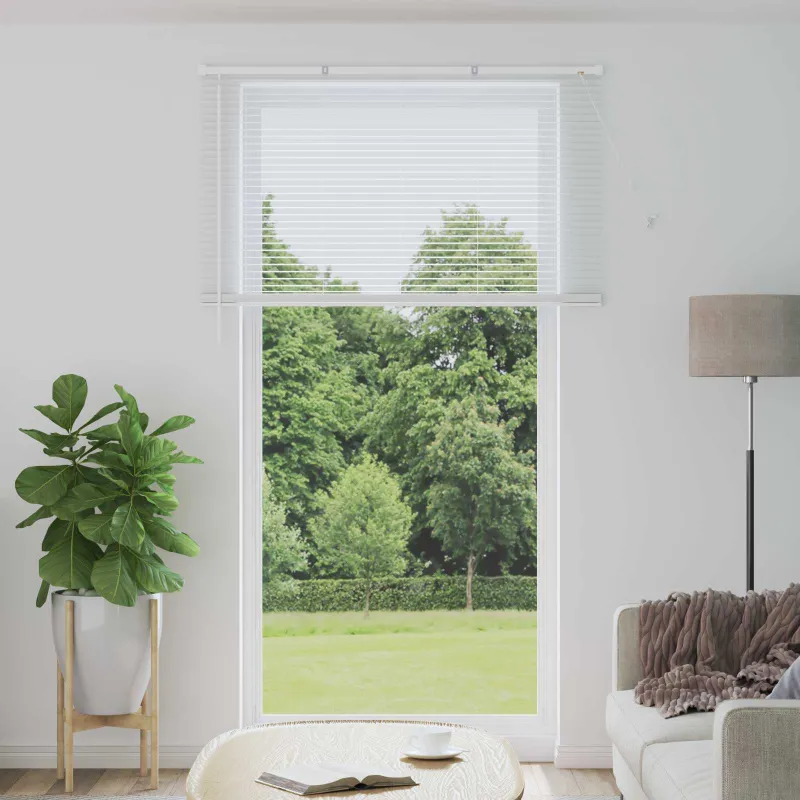 Venecijos žaliuzės Baltas 213 x 130 cm 25 mm PVC