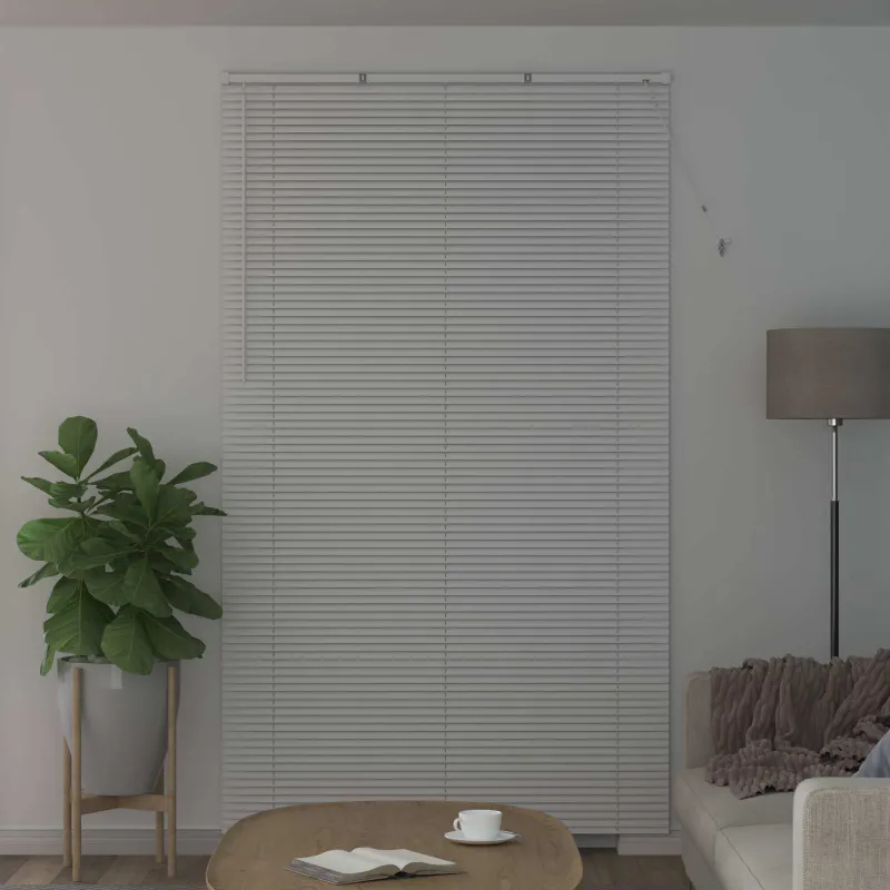 Venecijos žaliuzės Baltas 213 x 140 cm 25 mm PVC
