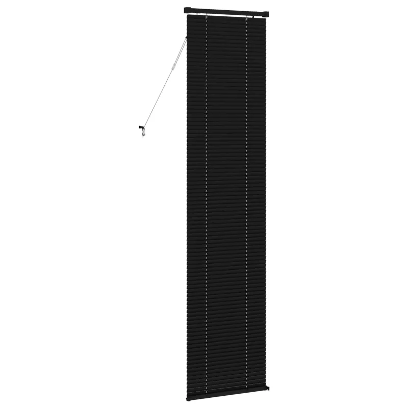 Venecijos žaliuzės Juodas 213 x 60 cm 25 mm PVC