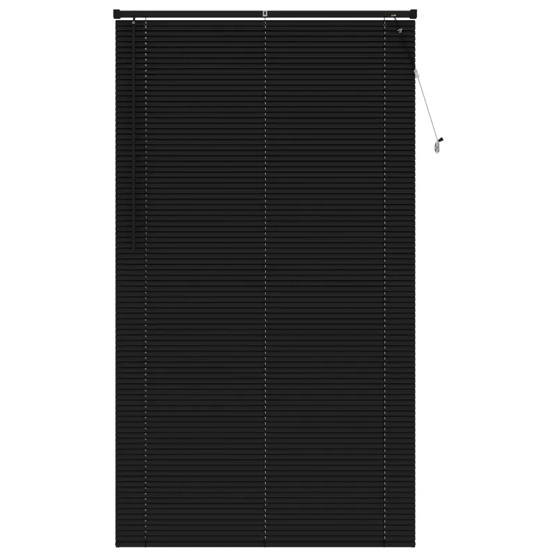 Venecijos žaliuzės Juodas 213 x 120 cm 25 mm PVC