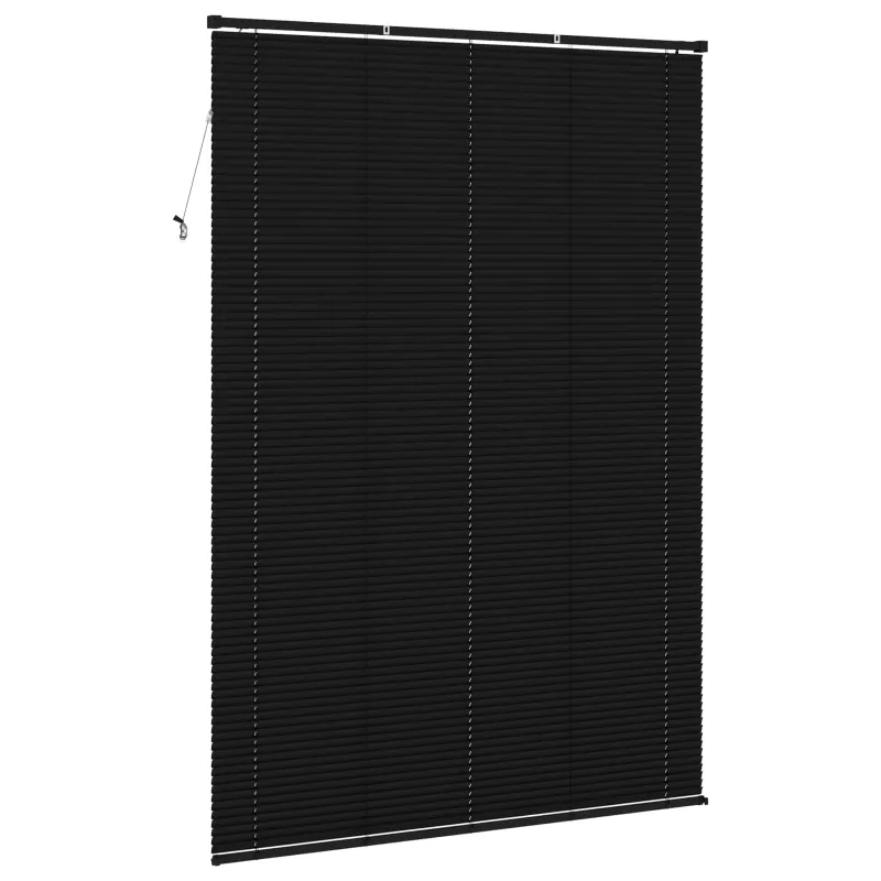 Venecijos žaliuzės Juodas 213 x 160 cm 25 mm PVC