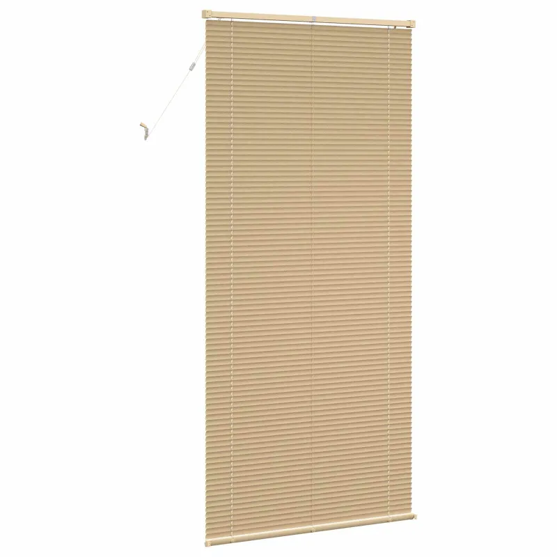 Venecijos žaliuzės Šviesiai ruda su raštu 213 x 90 cm 25 mm PVC
