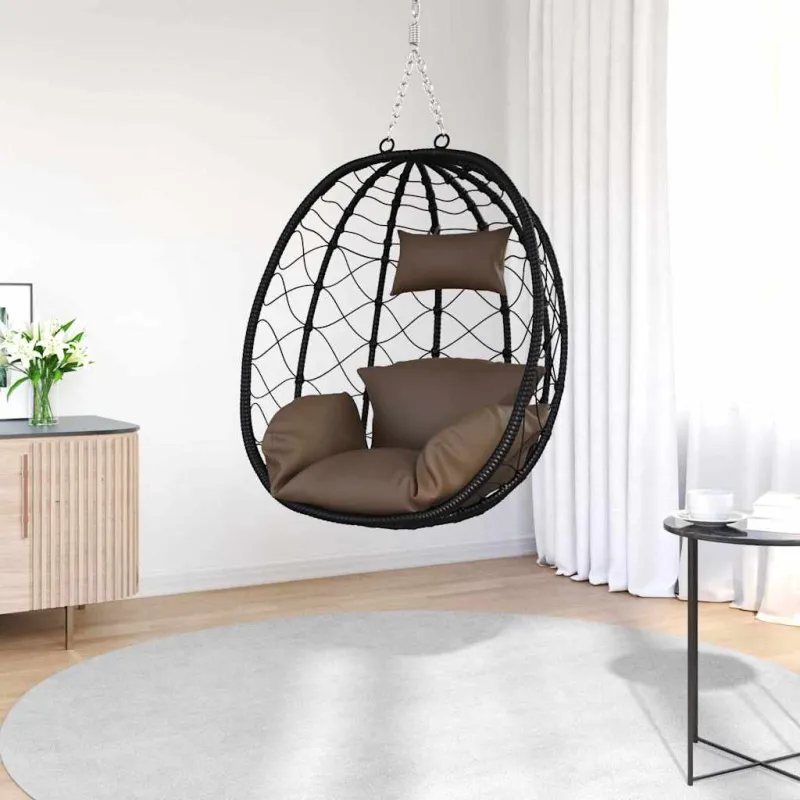 Kabantis kiaušinis Kavos 91,5 x 54,5 x 107 cm poliratanas