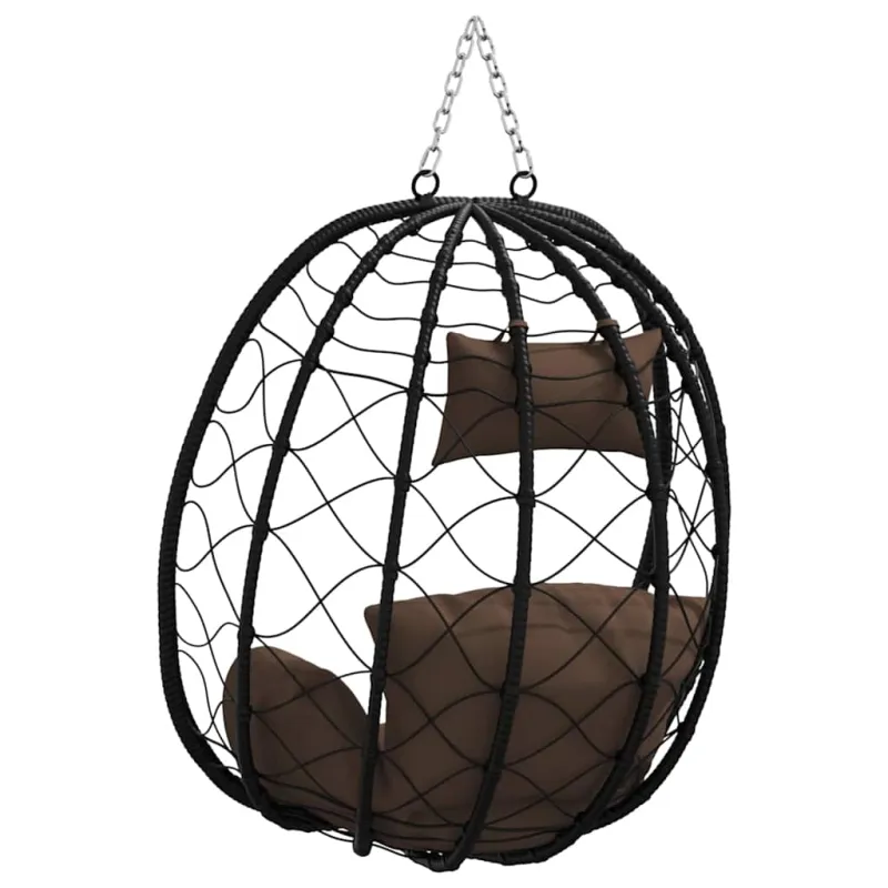 Kabantis kiaušinis Kavos 91,5 x 54,5 x 107 cm poliratanas