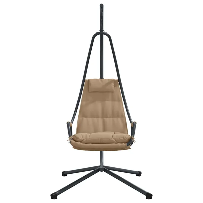 Kabantis kiaušinis Taupe 94 x 107 x 196,5 cm Plienas