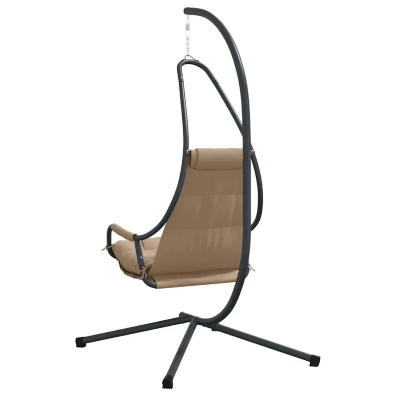 Kabantis kiaušinis Taupe 94 x 107 x 196,5 cm Plienas