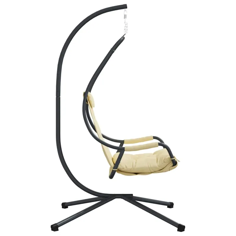 Kabantis kiaušinis Smėlio 94 x 107 x 196,5 cm Plienas
