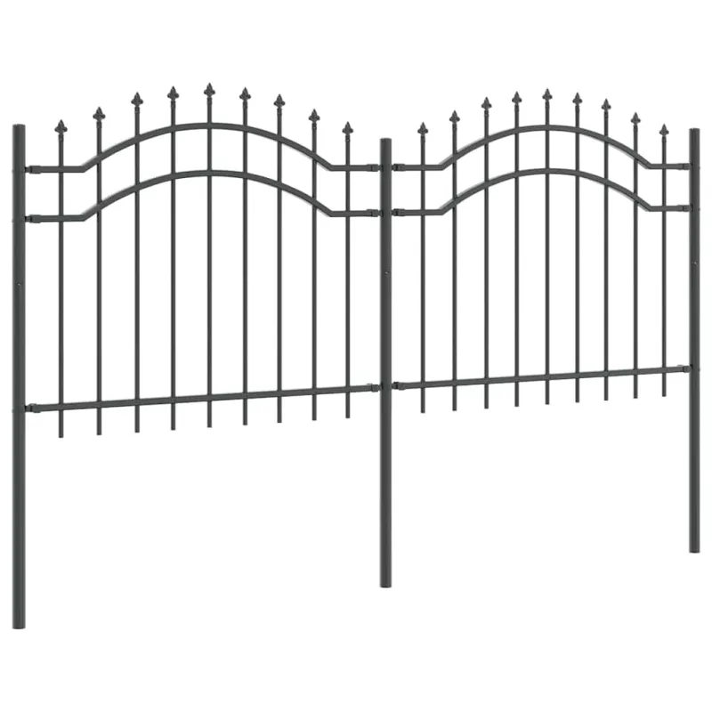 Sodo tvora Woerden Pilka 240 x 140 cm