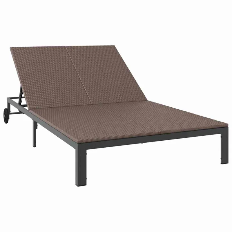 Saulėtas gultas Ruda 206 x 115 x 75 cm poliratanas