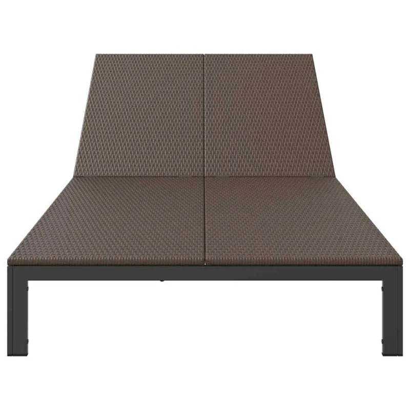 Saulėtas gultas Ruda 206 x 115 x 75 cm poliratanas