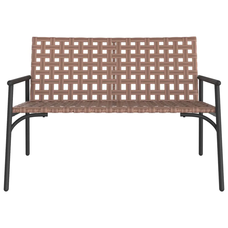 Sodo Kėdė Ruda 110,5 x 79 x 75,5 cm poliratanas