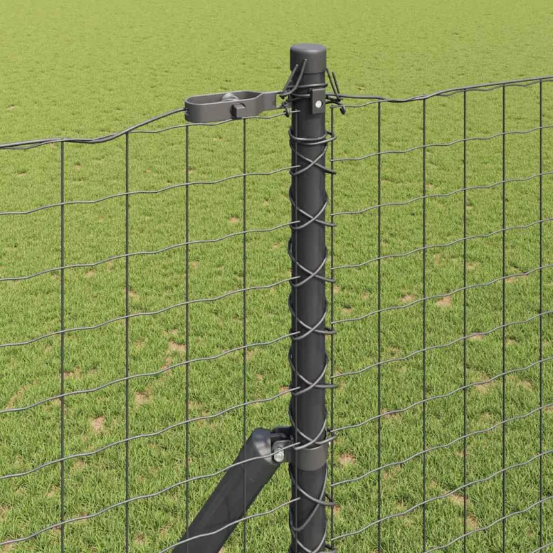 Įmontuotas tvoros stulpas 13 pcs Pilka