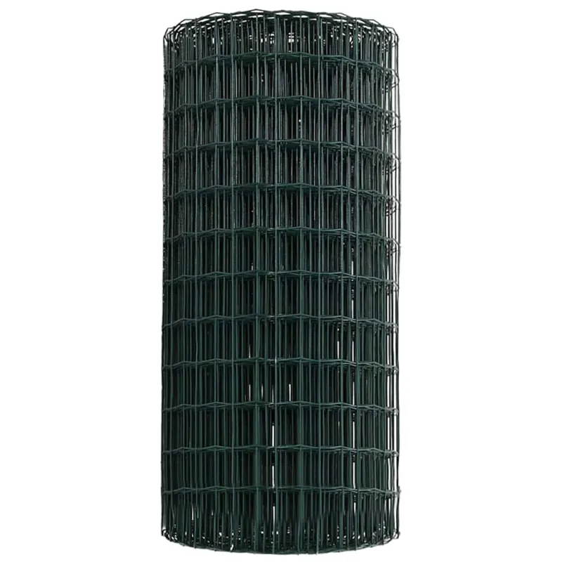 Euro tvora Žalia 0,8 x 10 m PVC padengta geležis