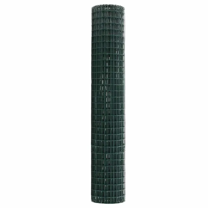 Euro tvora Žalia 1,5 x 10 m PVC padengta geležis