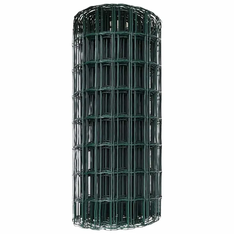 Euro tvora Žalia 0,8 x 10 m PVC padengta geležis