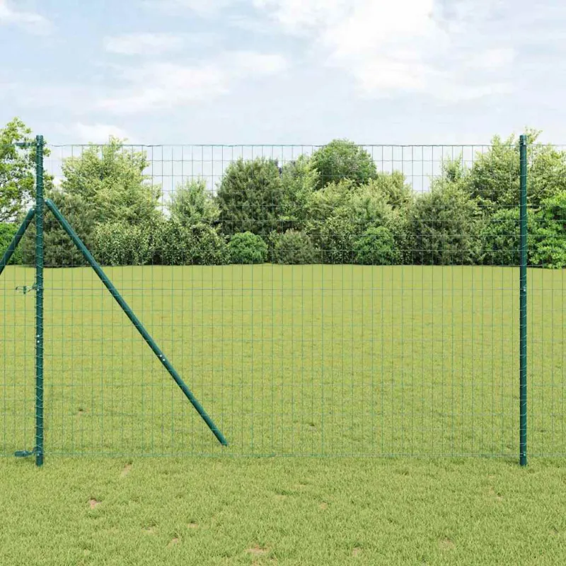 Euro tvora Žalia 1,5 x 10 m PVC padengta geležis