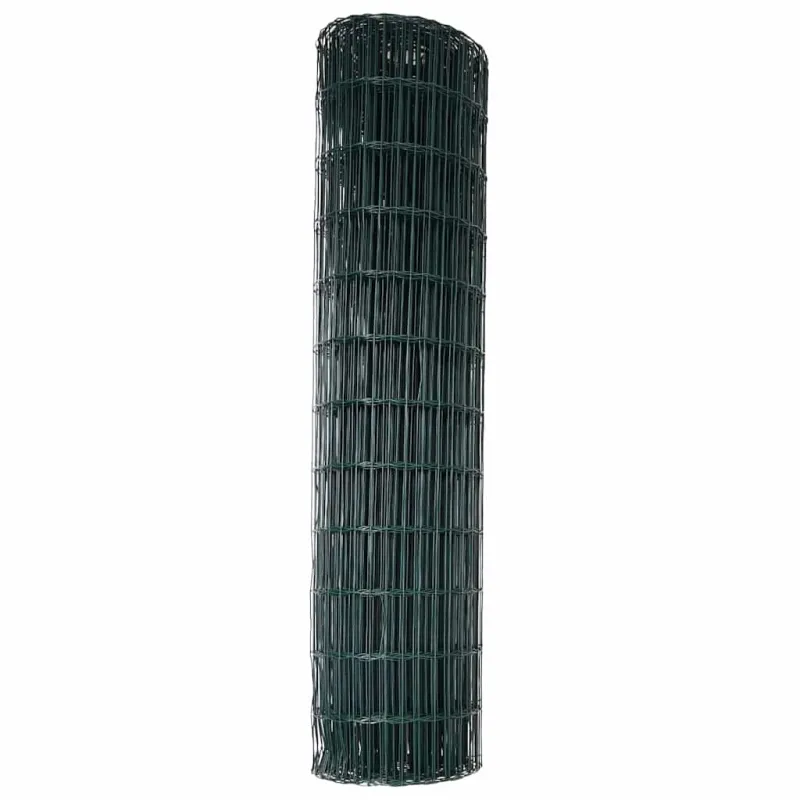 Euro tvora Žalia 1,2 x 10 m PVC padengta geležis