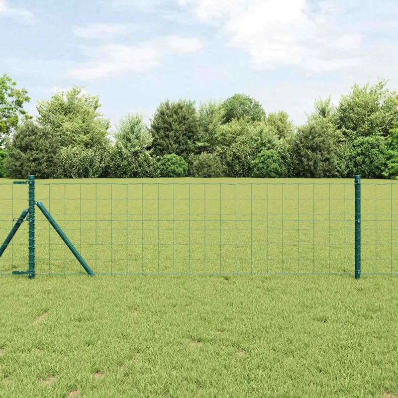 Euro tvora Žalia 0,6 x 10 m PVC padengta geležis