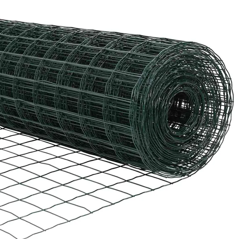 Euro tvora Žalia 0,4 x 25 m PVC padengta geležis