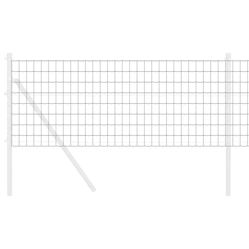 Euro tvora Pilka 0.6 x 10 m PVC padengta geležis