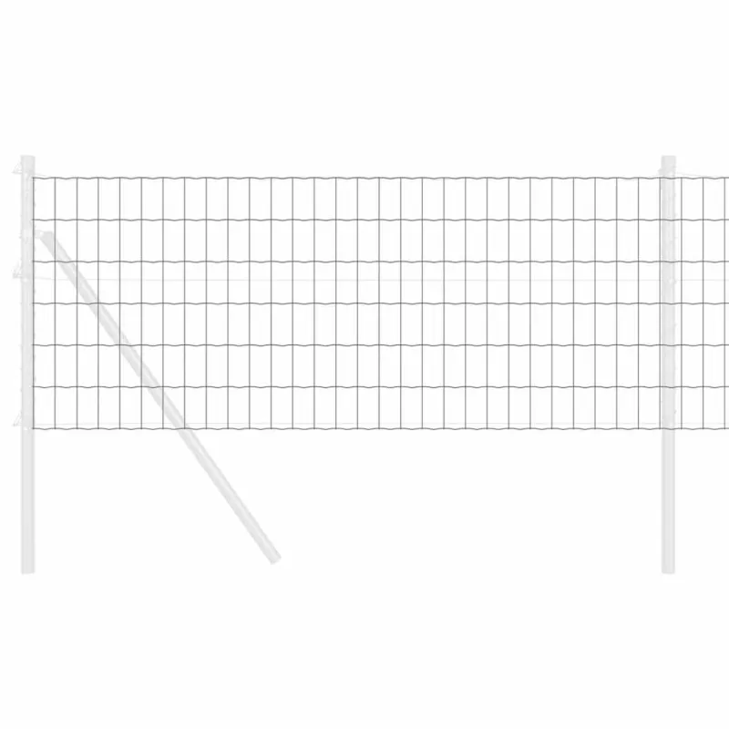 Euro tvora Pilka 0,4 x 10 m PVC padengta geležis